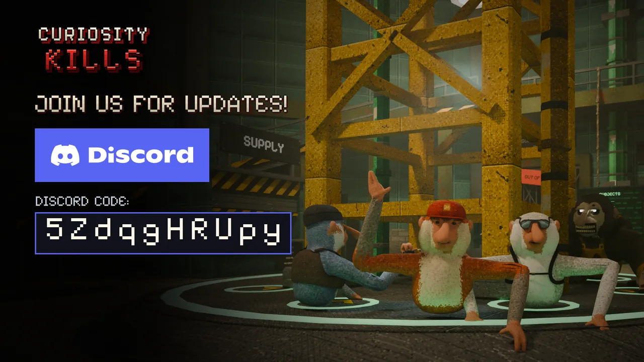 Curiosity Kills Discord banner: join us for updates