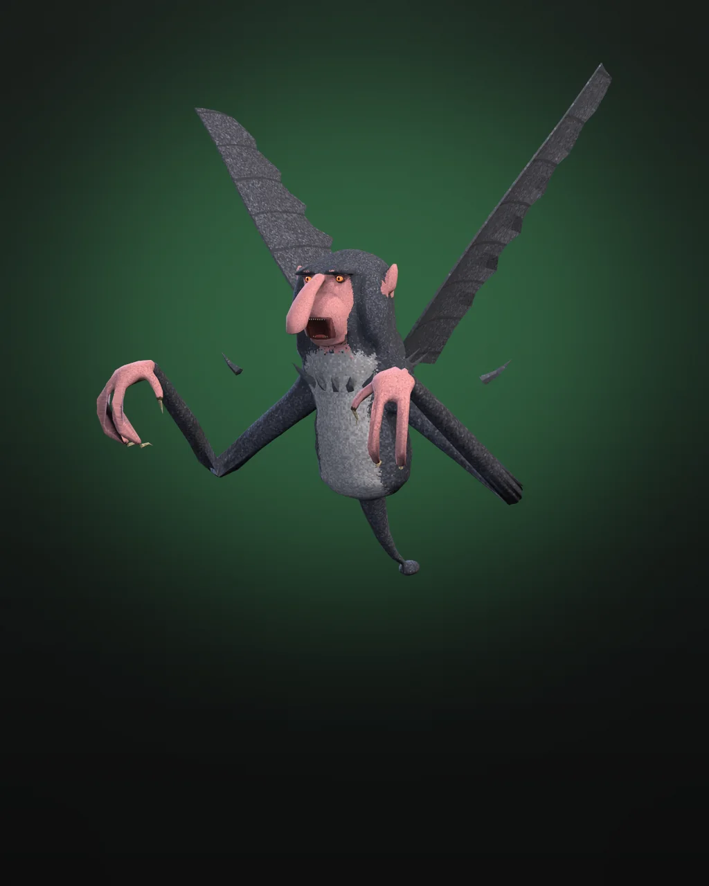The Snatcher, a flier with long ragged wings and grasping hands